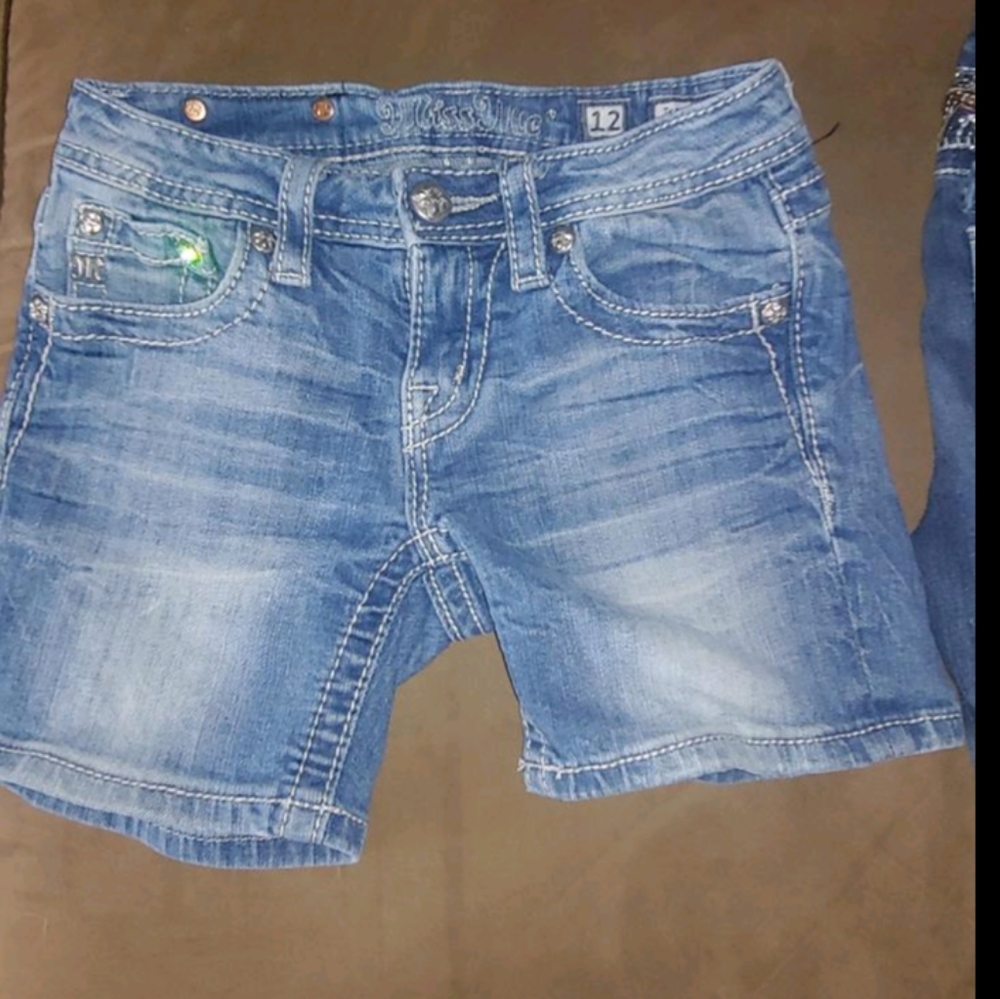Miss Me girls size 12 shorts.